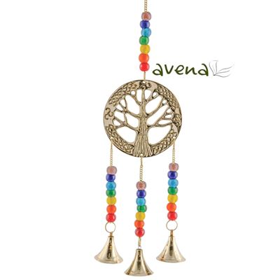 Brass Chakra Hanging Tree Of Life